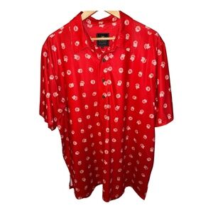 Sig Zane Hawaii Red Performance Polo Shirt XXL